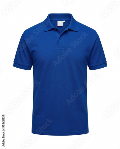 Classic Royal Blue Short Sleeve Polo Shirt