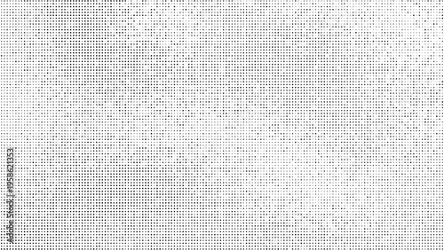 Black and white grunge halftone vector distress overlay texture