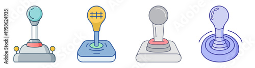 flat design vector icon pack of innovation and technology concepts illustration