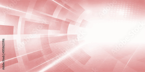 A soft pink and blue gradient backdrop featuring a futuristic digital motion design with bright wave lines and a colorful abstract texture for an artistic technology wallpaper