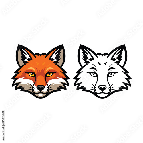 Animal Head Mascot - FOX
