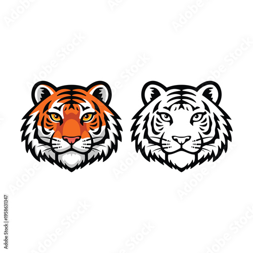 Animal Head Mascot - TIGER