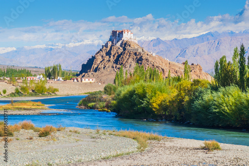 Φωτογραφία Stakna Monastery, Stakna Gompa, Buddhist monastery of the Drugpa sect in Stakna,
