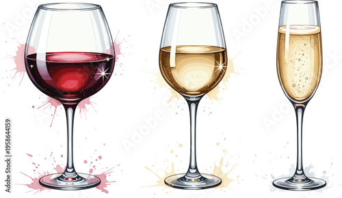 Vintage Hand Sketched Bakery Vector Collection Featuring Sourdough Bread Baguette Croissant and Wheat Grains for Artisanal Cafe Branding and Rustic Food Graphic Designs