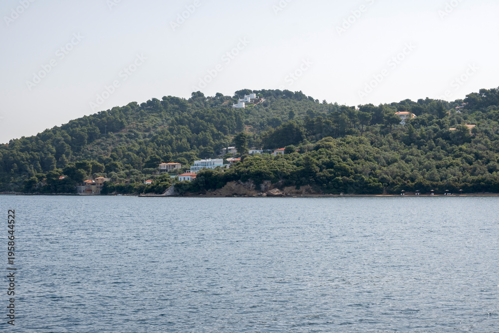 Fototapeta premium The coastline of Skiathos Island, Sporades, Thessaly, Greece