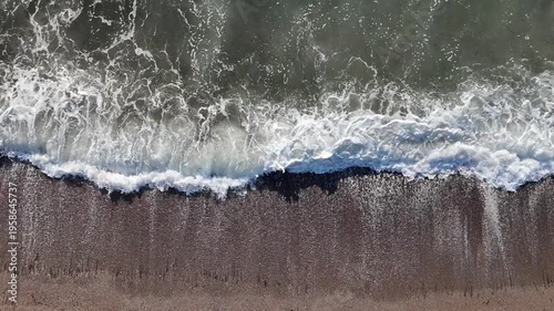 Waves and a wonderful beach.