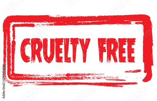  Cruelty Free on Paper Note on texture background