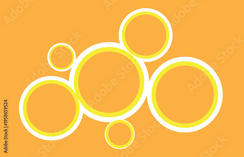 background of patterns made of circular rings