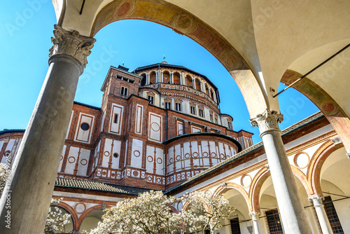 Photos Milano, chiesa di Santa Maria delle Grazie a primavera