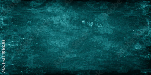 Blue grunge textured abstract background with vintage rough wall pattern