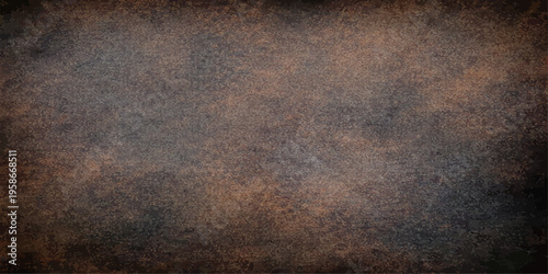 Dark Brown Grunge Leather Texture Background