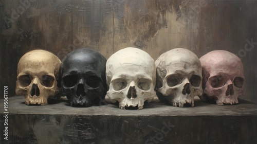 dark morbid abstract art unsettling organic texture conceptual background