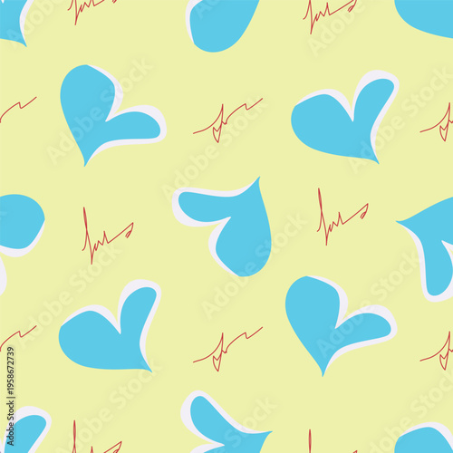 seamless pattern with birds