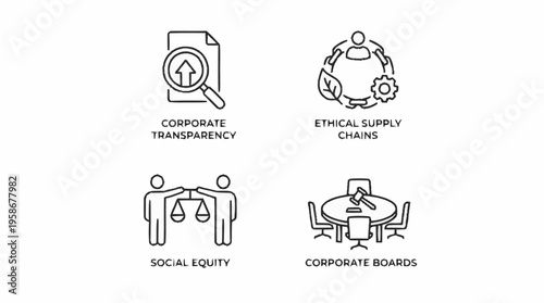 Business leaders discuss Corporate Transparency and Social Equity in meeting