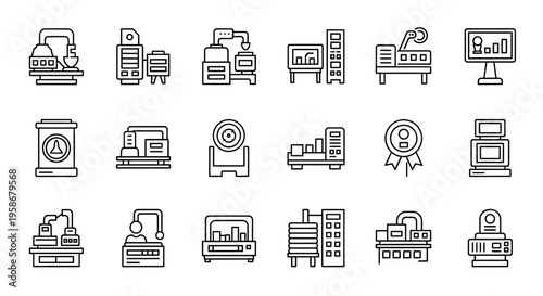Assorted Vintage Microfilm Reader Devices and Equipment for Archival Viewing