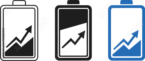 Battery charge levels indicator