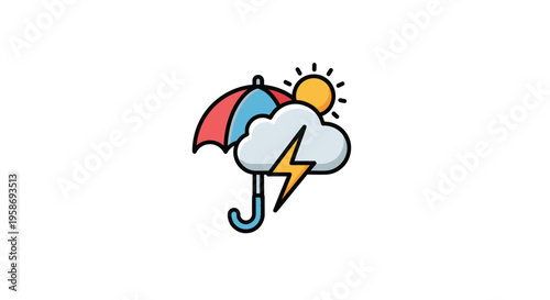 weather forecast, sunny rain