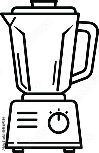 Hand drawn simple line art illustration of a cute sitting squirrel with a bushy tail for coloring book page, vector.