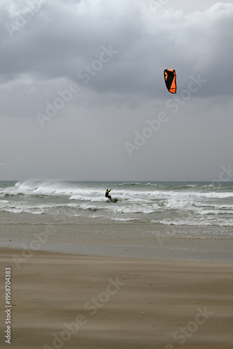 Photos Kitesurfer at Conil de la Frontera beach