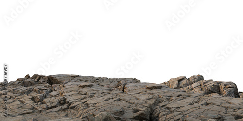 Foto rock in the mountains png landscape cracked rocky terrain Isolated