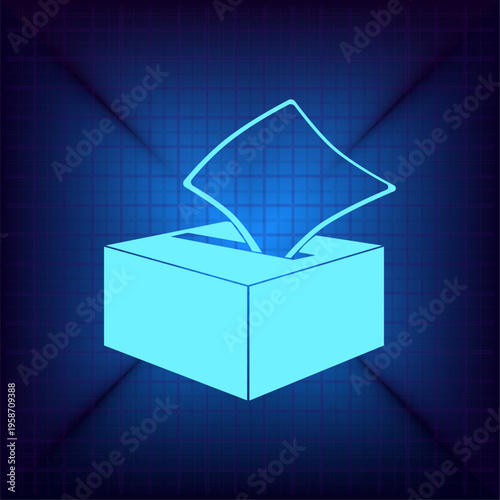 Vector illustration on a blue background