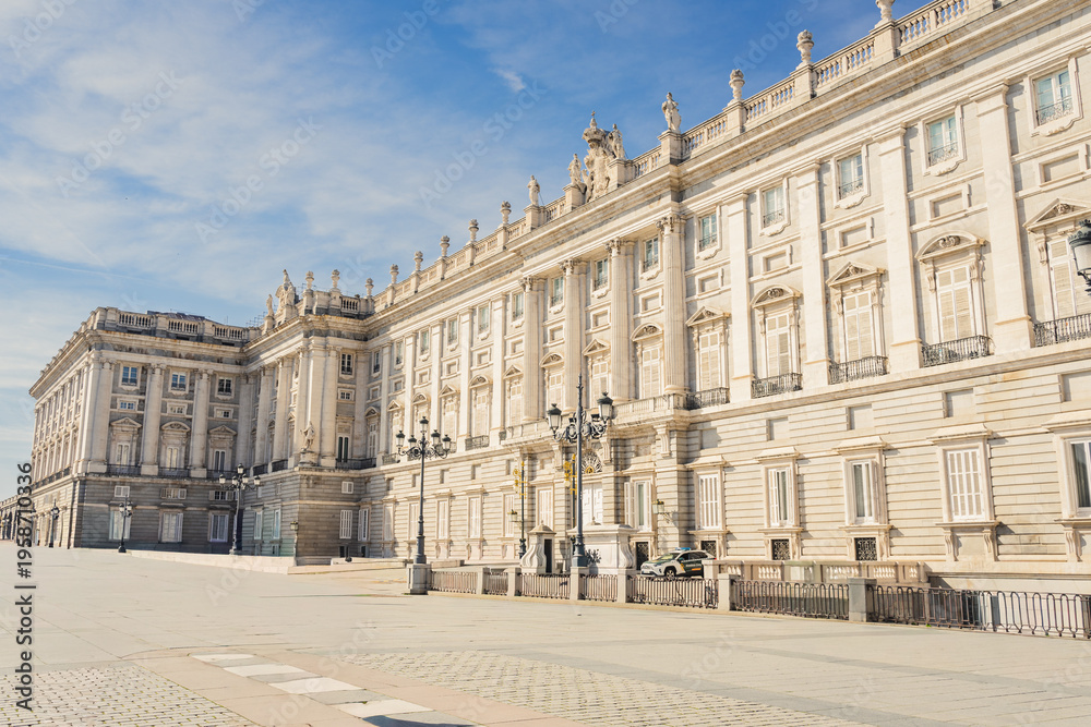 Obraz premium Palacio Real de Madrid