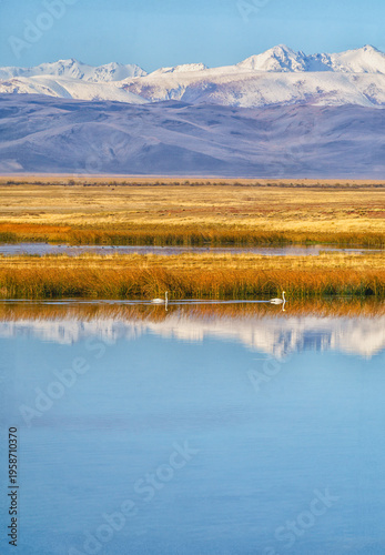  Mountain Lake in  Altai Mountains