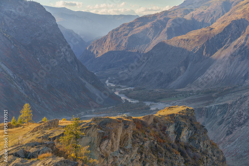 Katu Yaryk Pass Altai Mountains in Siberia, Altai Republic, Russia