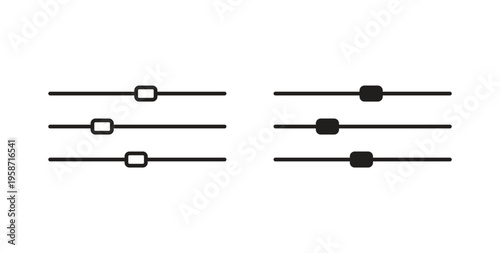 Filter Control icon symbol vector illustration. vector flat clipart object eps10