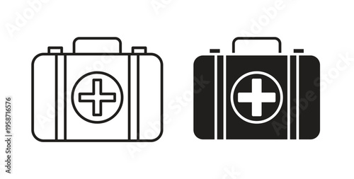 First aid icon symbol vector illustration. vector flat clipart object eps10