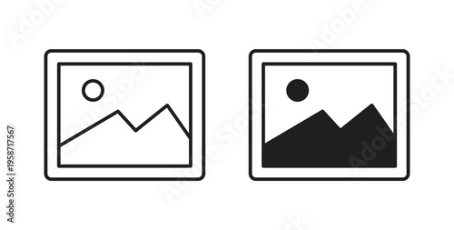 Image icon symbol vector illustration. vector flat clipart object eps10