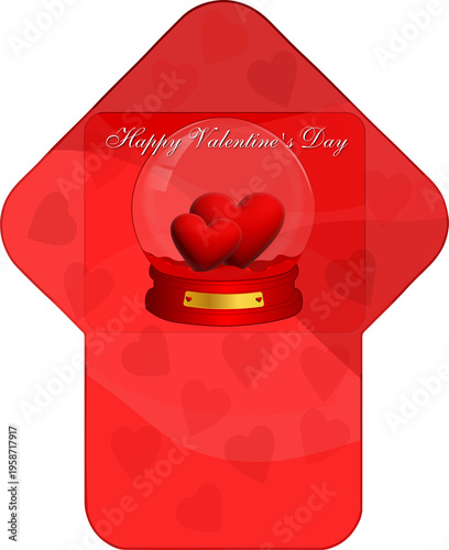 Envelope, Happy Valentine's Day