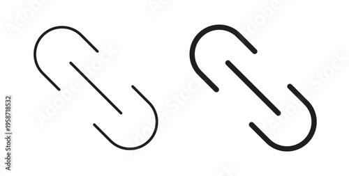 Link icon symbol vector illustration. vector flat clipart object eps10