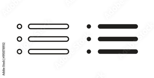 Menu icon symbol vector illustration. vector flat clipart object eps10