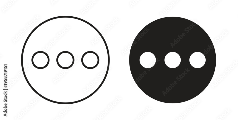 Fototapeta premium More icon symbol vector illustration. vector flat clipart object eps10