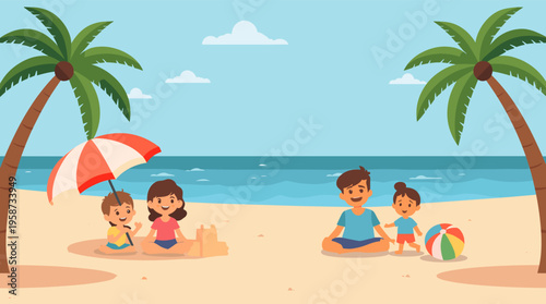 A serene and minimalist illustration of a desert landscape with warm colors, evoking a sense of calmness and tranquility, perfect for use in design pr