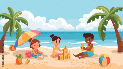 A serene desert landscape with a mysterious brown object casting a shadow, evoking a sense of calmness and curiosity.