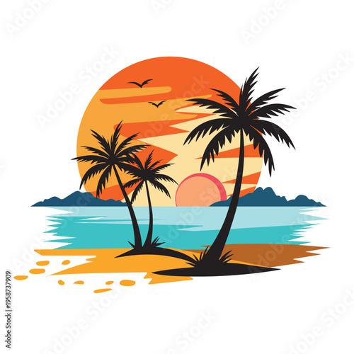 Colorful and fashionable summer Good Vibes Only t-shirt design for men and women. Custom t-shirt design.