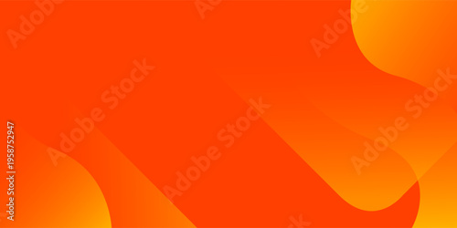 Abstract blurry orange and yellow minimal shape background. vector illustration