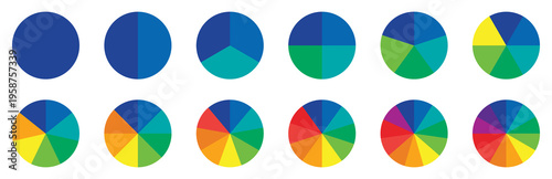 Color palette guide. Rainbow color wheel. Color wheel vector. Illustration of printing color wheel with twelve colors in gradations. Gradation of colors Theory in the circle. Free Download Color palette guide. Rainbow color wheel. Color wheel vector. Illustration of printing color wheel with twelve colors in gradations. Gradation of colors Theory in the circle. - GFXLoad
