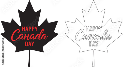 Vibrant canada day maple leaf designs for patriotic celebrations across the great white north