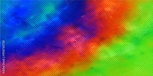 Artistic rainbow backdrop featuring an abstract colorful design with digital lines and a bright seamless texture for a modern wallpaper illustration