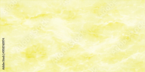 Abstract grunge background featuring yellow flowers on a vintage parchment texture with an aged watercolor paint design and light retro pattern