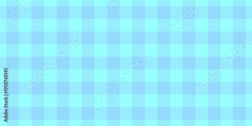 Chinese new year texture pattern tartan, fuzzy textile vector fabric. Valentines day plaid background check seamless in teal and cyan colors.