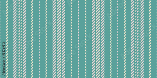 Fallpaper lines textile vector, customizable stripe texture pattern. Semplate vertical seamless fabric background in cadet blue and light colors.