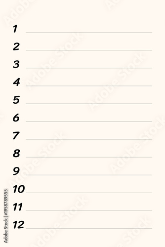 Graph paper. Printable To do list with check boxes, checklist, grid paper with color horizontal lines. Geometric pattern for school, textures, notebook, diary. Realistic lined paper blank.