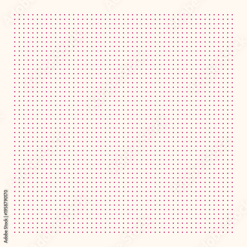 Grid paper. Dotted sheet of abstract background with color graph. Geometric pattern for school, wallpaper, textures, notebook. Blank on white background.