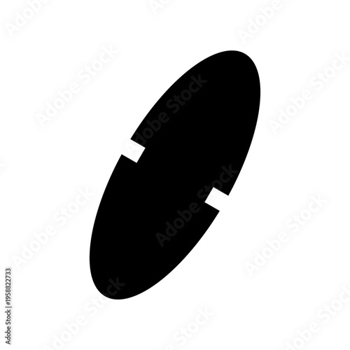 Medical pill treatment black solid icon