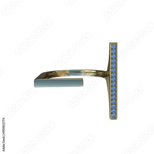 Squeegee with blue rubber blade for cleaning surfaces