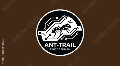 Ant Trail Logo Design.